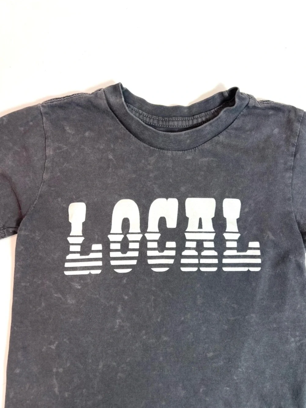 Tiny Whales Local Tee Shirt Gray Size 4T